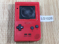 LG1026 Not Working - GameBoy Pocket Red Game Boy Console Japan
