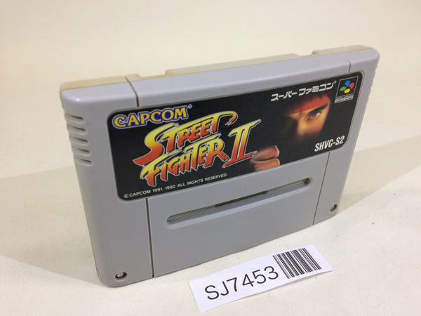 SJ7453 Street Fighter II 2 SNES Super Famicom Japan