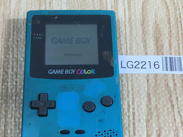 LG2216 Plz Read Item Condi GameBoy Color Blue Game Boy Console Japan