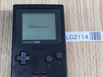 LG2114 Tested Working - GameBoy Pocket Black Game Boy Console Japan