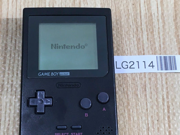 LG2114 Tested Working - GameBoy Pocket Black Game Boy Console Japan