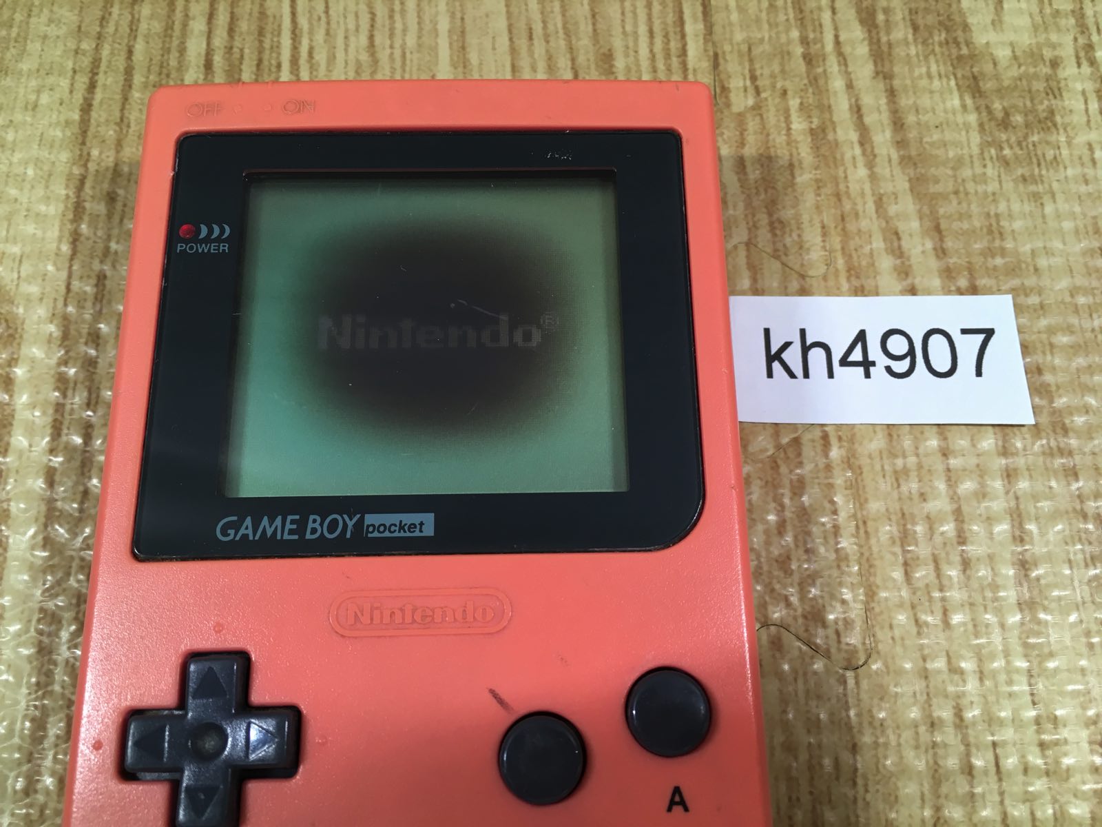 kh4907 Plz Read Item Condi GameBoy Pocket Pink Game Boy