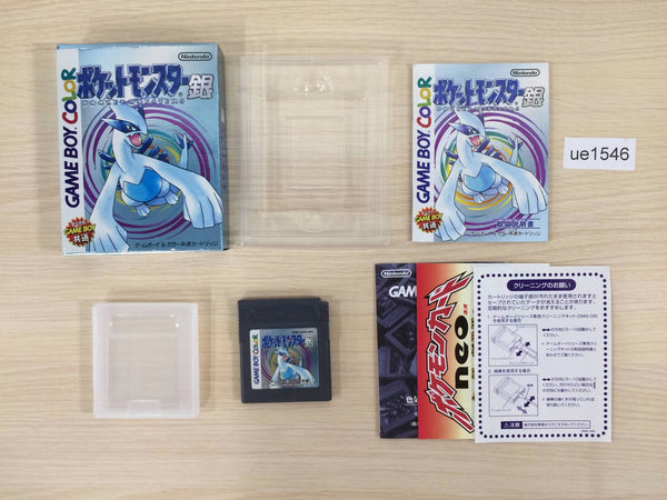 ue1546 Pokemon Silver BOXED GameBoy Game Boy Japan