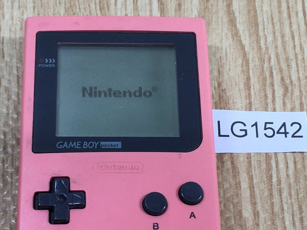 LG1542 Tested Working - GameBoy Pocket Pink Game Boy Console Japan