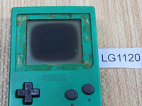 LG1120 With Defects - GameBoy Pocket Green Game Boy Console Japan