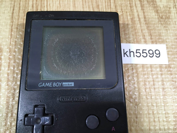 KH5599 With Defects - GameBoy Pocket Black Game Boy Console Japan