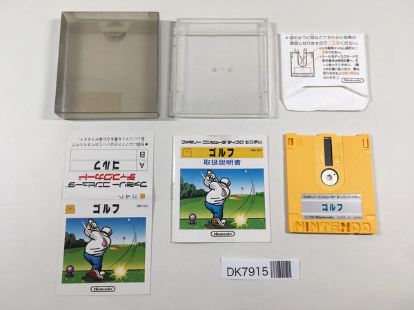 DK7915 Golf BOXED Famicom Disk Japan