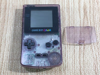 LG2579 Plz Read Item Condi GameBoy Color Clear Purple Game Boy Console Japan