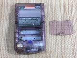 LG2579 Plz Read Item Condi GameBoy Color Clear Purple Game Boy Console Japan