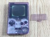 LG1753 With Defects - GameBoy Pocket Clear Purple Console Japan