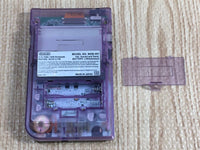 LG1753 With Defects - GameBoy Pocket Clear Purple Console Japan