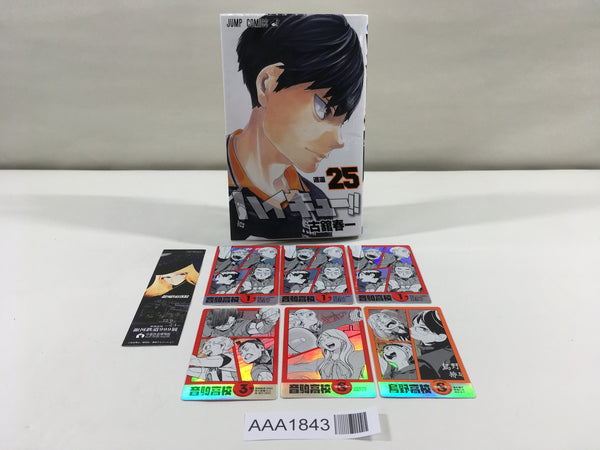AAA1843 Haikyuu!! Vol.25 Japanese Manga