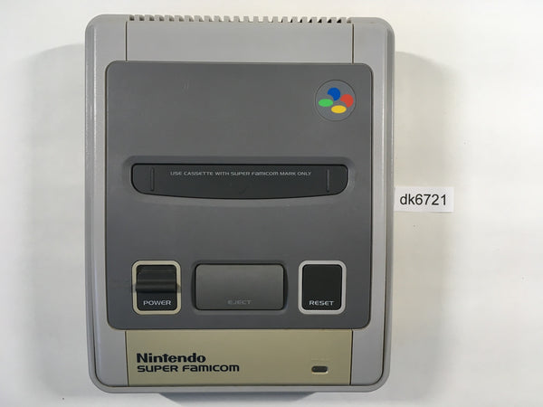 DK6721 Tested Working - SUPER FAMICOM SNES CONSOLE Japan