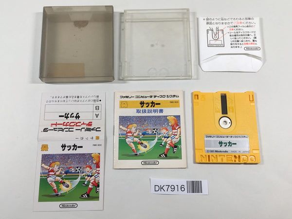 DK7916 Soccer BOXED Famicom Disk Japan