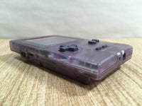 LG1753 With Defects - GameBoy Pocket Clear Purple Console Japan