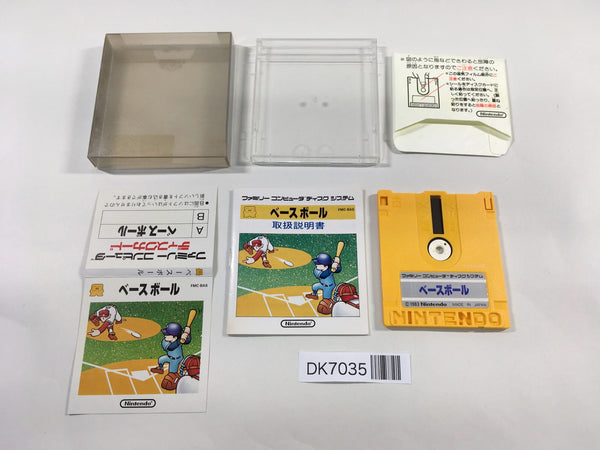 DK7035 Baseball BOXED Famicom Disk Japan