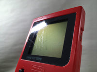 KH6076 Tested Working - GameBoy Pocket Red Game Boy Console Japan