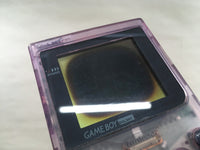 LG1753 With Defects - GameBoy Pocket Clear Purple Console Japan