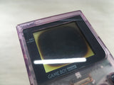 LG1753 With Defects - GameBoy Pocket Clear Purple Console Japan