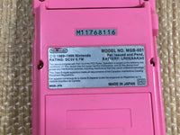 LF9613 With Defects - GameBoy Pocket Pink Game Boy Console Japan