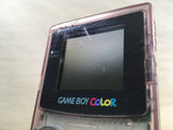 LG2579 Plz Read Item Condi GameBoy Color Clear Purple Game Boy Console Japan