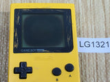 LG1321 With Defects - GameBoy Pocket Yellow Game Boy Console Japan
