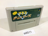 Taiketsu!! Brass Numbers SNES Super Famicom Japan - SI8511