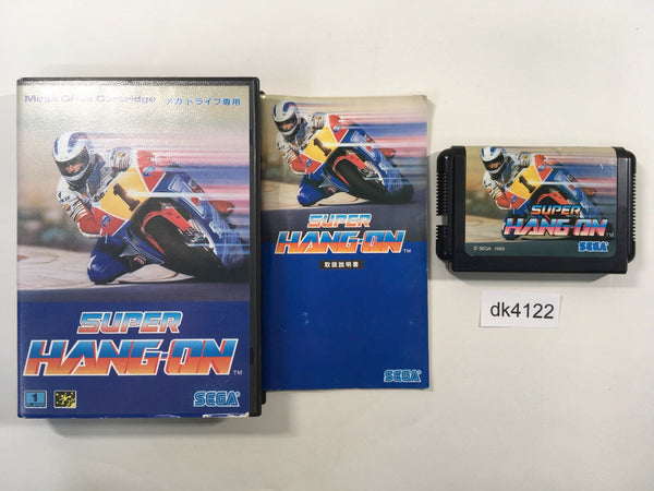 DK4122 Super Hang-On BOXED Mega Drive Genesis Japan