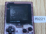 LF9221 With Defects - GameBoy Pocket Clear Purple Console Japan