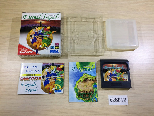 DK6812 Eternal Legend Eien no Densetsu BOXED Sega Game Gear Japan