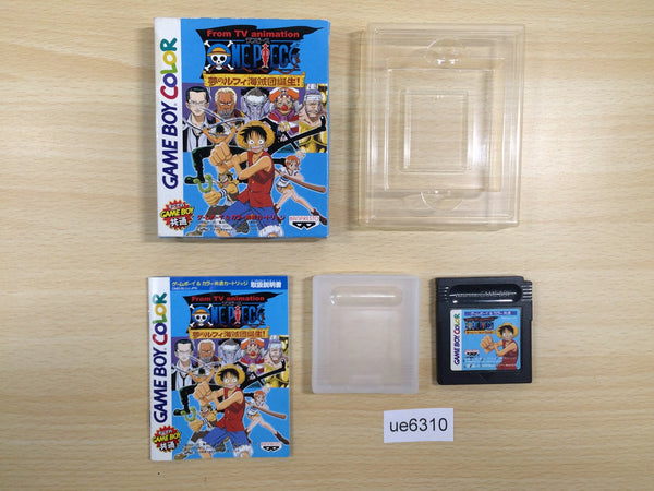 UE6310 OnePiece Yume no Rufi Kaizokudan Tanjou! BOXED GameBoy Game Boy Japan