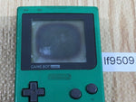 LF9509 With Defects - GameBoy Pocket Green Game Boy Console Japan