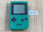 LG1231 Not Working - GameBoy Pocket Green Game Boy Console Japan
