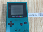 LG2217 Plz Read Item Condi GameBoy Color Blue Game Boy Console Japan