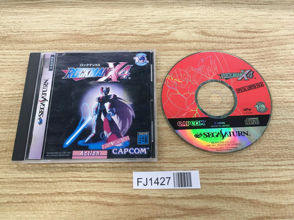 FJ1427 Rockman X4 Special Limited Pack Sega Saturn Japan