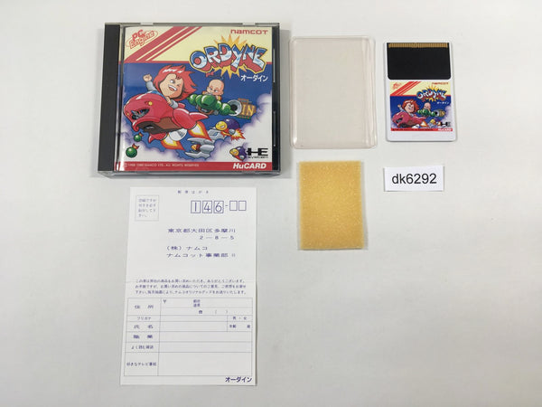 DK6292 Ordyne BOXED PC Engine Japan