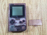 KH6077 With Defects - GameBoy Pocket Clear Purple Console Japan