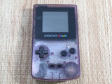 LG2014 Plz Read Item Condi GameBoy Color Clear Purple Game Boy Console Japan