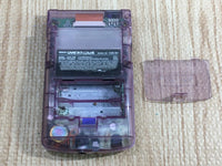 LG2580 Not Working GameBoy Color Clear Purple Game Boy Console Japan