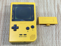 LG1321 With Defects - GameBoy Pocket Yellow Game Boy Console Japan