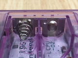 LG1754 Tested Working - GameBoy Pocket Clear Purple Game Boy Console Japan
