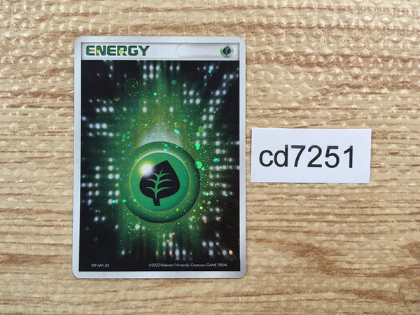 CD7251 GrassEnergy - ADVex1 GrassEnergy Pokemon Card TCG Japan
