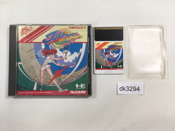 DK3294 Pro Tennis World Court BOXED PC Engine Japan