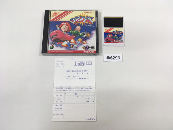 DK6293 Ordyne BOXED PC Engine Japan