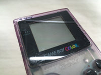 LG2580 Not Working GameBoy Color Clear Purple Game Boy Console Japan