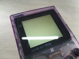 LG1754 Tested Working - GameBoy Pocket Clear Purple Game Boy Console Japan