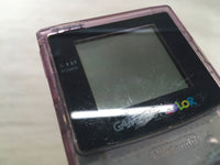 LG2014 Plz Read Item Condi GameBoy Color Clear Purple Game Boy Console Japan