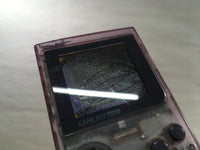 LF9221 With Defects - GameBoy Pocket Clear Purple Console Japan