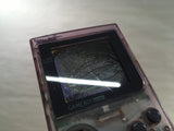 LF9221 With Defects - GameBoy Pocket Clear Purple Console Japan