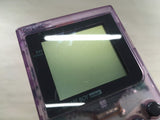 LG1754 Tested Working - GameBoy Pocket Clear Purple Game Boy Console Japan